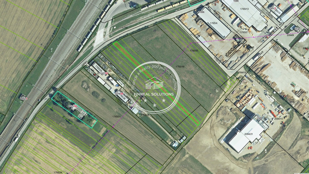 Na predaj pozemok v katastrálnom území obce Ladce