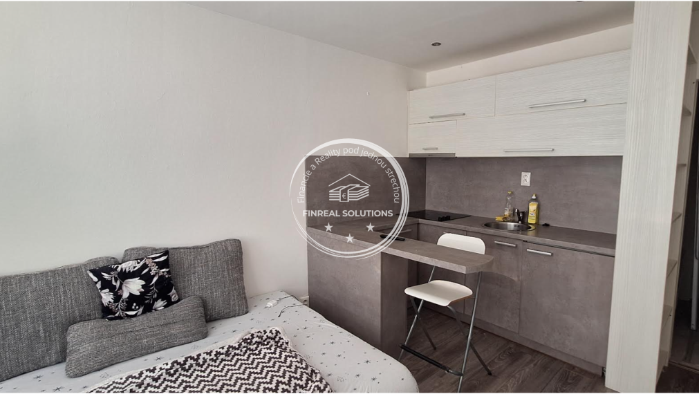 Útulná garsónka s výhľadom o rozlohe 19,72m2 v Bratislave- Ružinov
