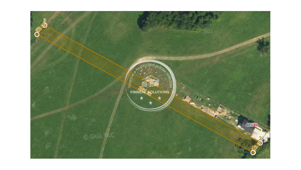 PREDAJ - pozemok na výstavbu rodinného domu - Streženice