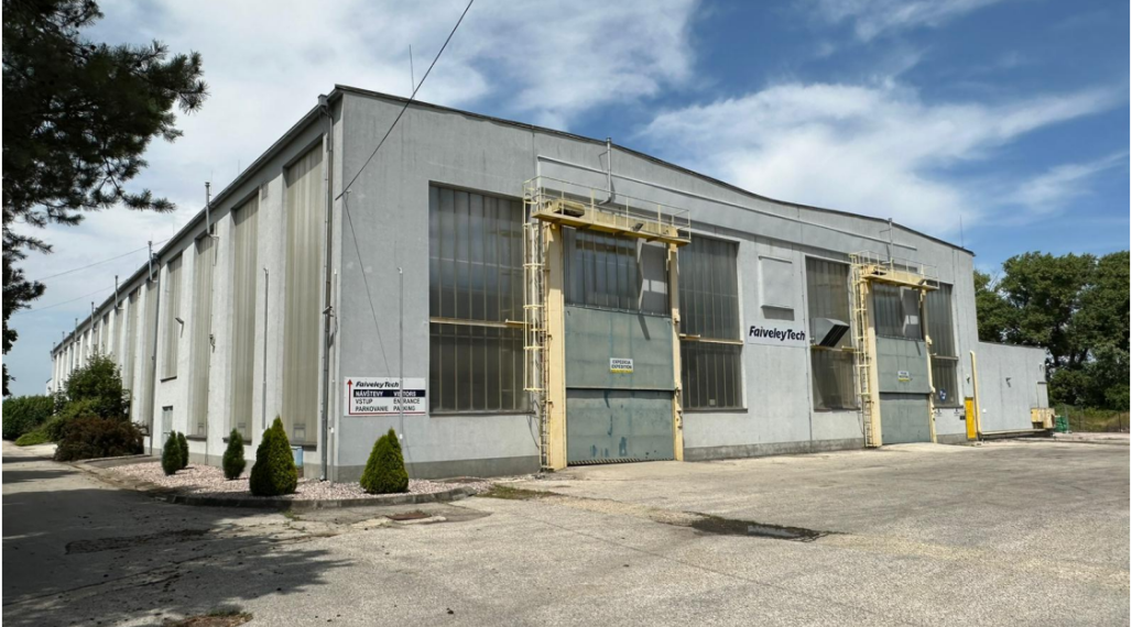 Výrobná hala o rozlohe 5 000m2 v Nitre
