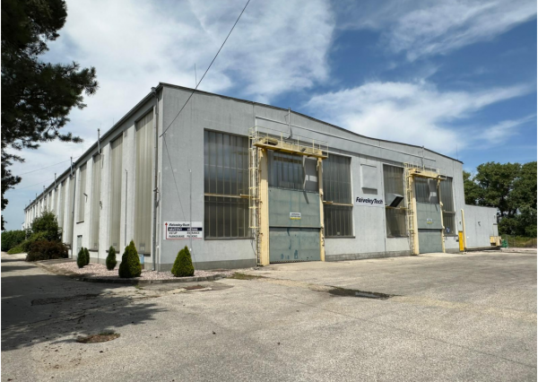 Výrobná hala o rozlohe 5 000m2 v Nitre