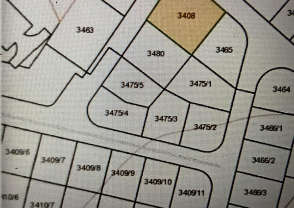 Investičný  pozemok, 980 m2, obec Kôš, okres Prievidza